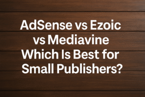 AdSense vs Ezoic vs Mediavine